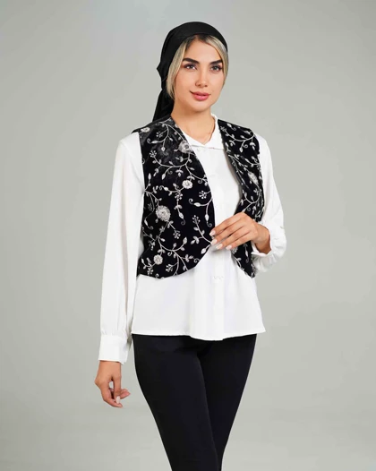 وست مخمل سوزن‌دوزی