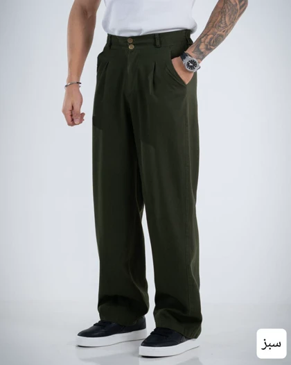 شلوار مردانه اسلش کتان_کد4466