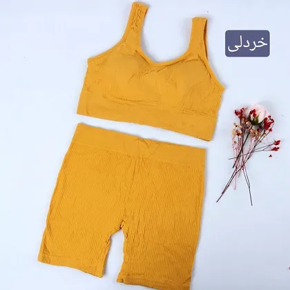 ست ورزشی زنانه سیملس قزن دار 36 تا 42