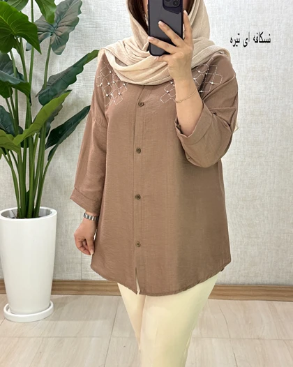C059- تونیک نگین لوزی