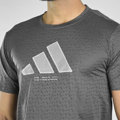 تیشرت ورزشی مردانه آدیداس مدل P95985 طوسی تیره