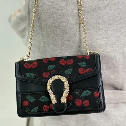 کیف آلبالویی گوچی وارداتی کد 2109