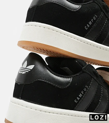 کفش کتانی زنانه و مردانه مشکی ADIDAS Campus مدل 4161