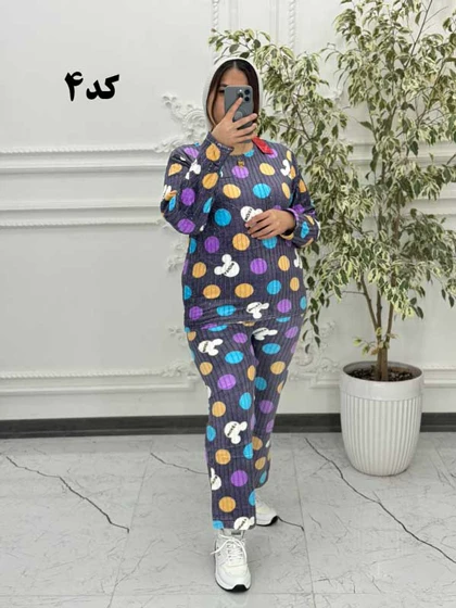 ست بلوز شلوار تدی 2032