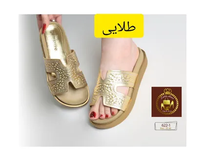 صندل دمپایی روفرشی تمام طبی زنانه 604-52