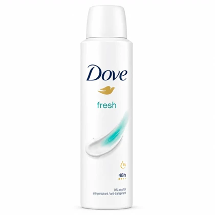 اسپری دئودورانت ضد تعریق داو Dove مدل Fresh حجم 250 میلی لیتر