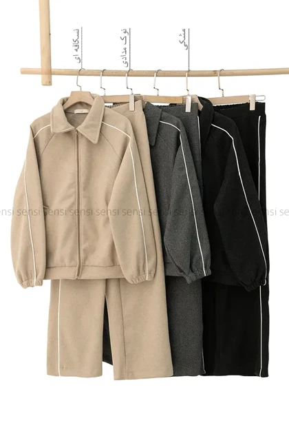 ست بامبر شلوار فوتر کد1004797