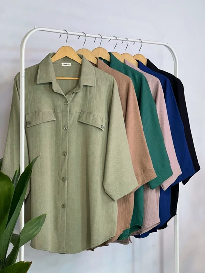 مانتو دکمه دار برکه 1