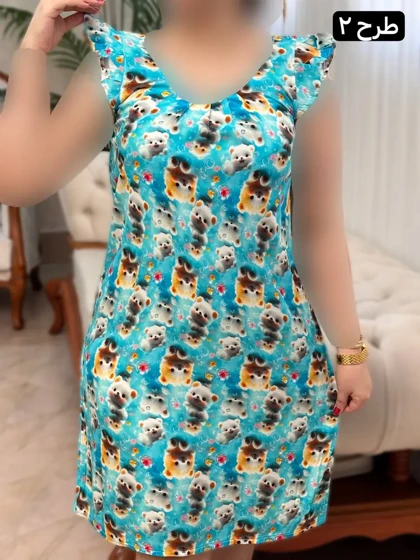 پیراهن نخی سه بعدی 2909