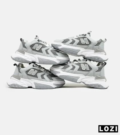 کفش کتانی مردانه و زنانه طوسی خاکستری NEW BALANCE smith xvision v2
