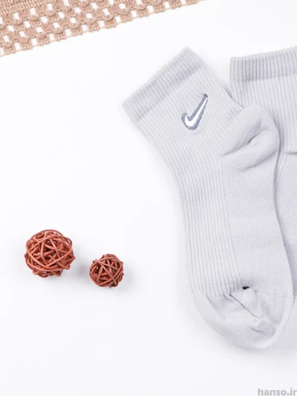 جوراب نیم ساق زنانه نخی نایک nike کد 5017