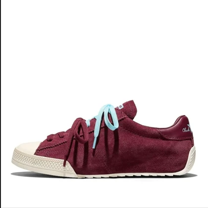 کانورس ترینر سوئد زرشکی/Converse trainer suede wine red