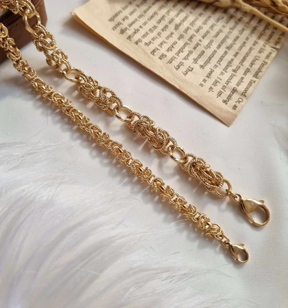 دستبند طرح طلا ژوپینگ D53