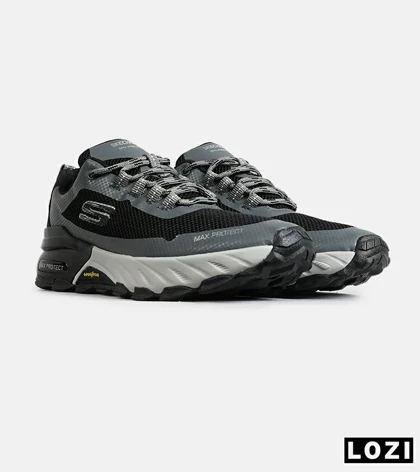 کفش کتانی طبی ورزشی خاکستری SKECHERS max protect مدل 7793