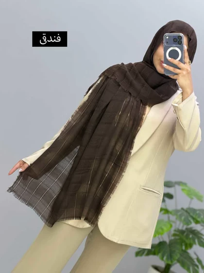 شال نخی وارداتی سلینا کد 2010177