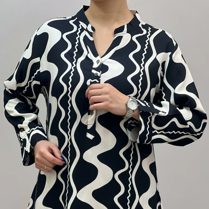 تونیک نخی جلو بسته