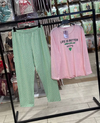 بلوز شلوار زنانه سکسن کد 40155