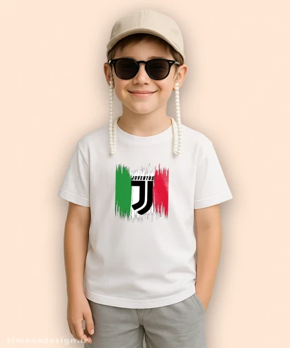 تیشرت بچگانه طرح یوونتوس