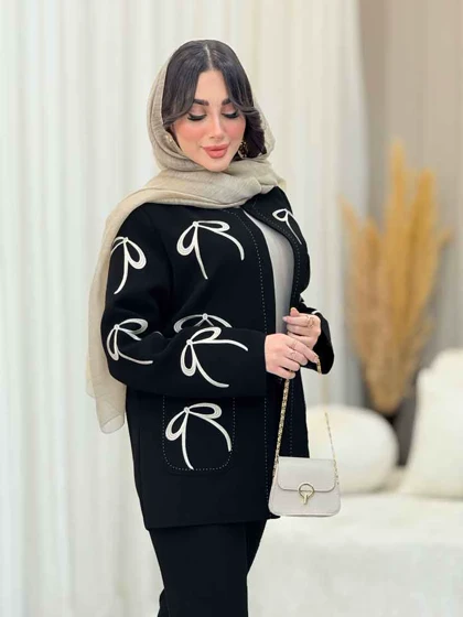 مانتو طرح پاپیون