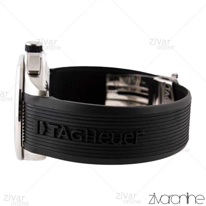 ساعت تگ هویر مرسدس بنز مردانه قاب سیلور صفحه سفید 103228