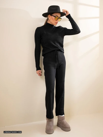 شلوار بافت - کد 2604