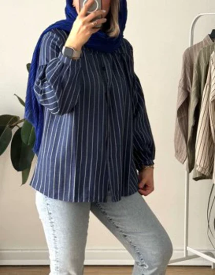 شومیز مانتویی عروسکی