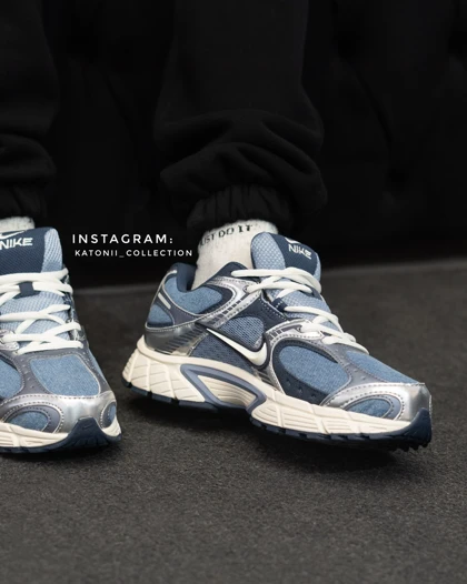 کتانی نایک وی پنج رانر آبی Nike v5k RNR blue کیفیت اورجینال