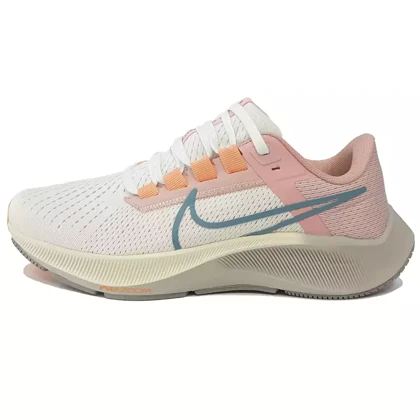 کفش راحتی زنانه نایکی مدل زوم پگاسوس Air zoom pegasus 38 کرم صورتی