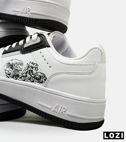 کفش کتانی مردانه سفید NIKE AirForce Draw