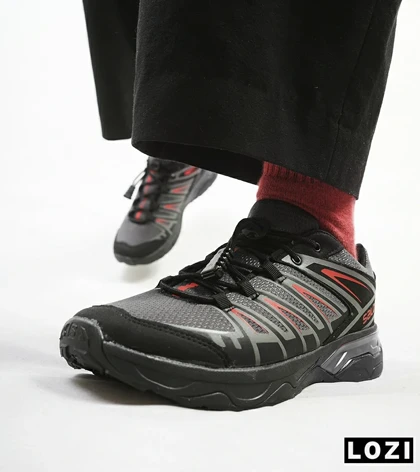 کفش کتانی بزرگ پا مشکی قرمز سالومون Salomon X ULTRA