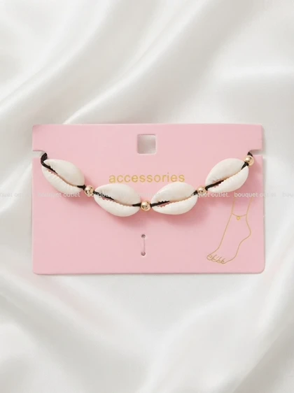 پابند زنانه صدف برند accessories