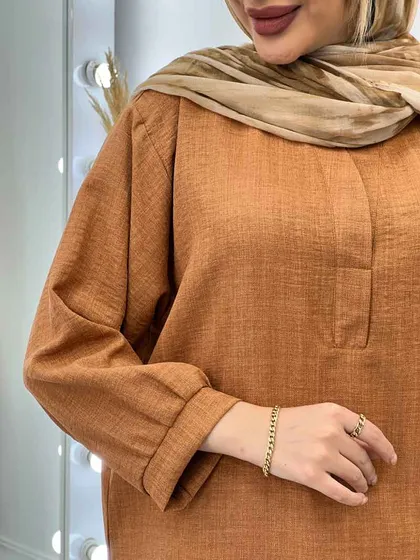 مانتو جلو بسته یقه دیپلمات