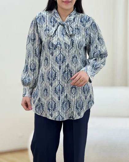 شومیز حریر ملورا