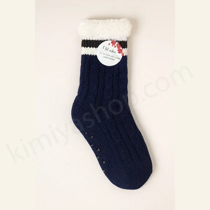 پاپوش زنانه پشمی داخل خزدار شیک و گرم با کف استپ‌دار