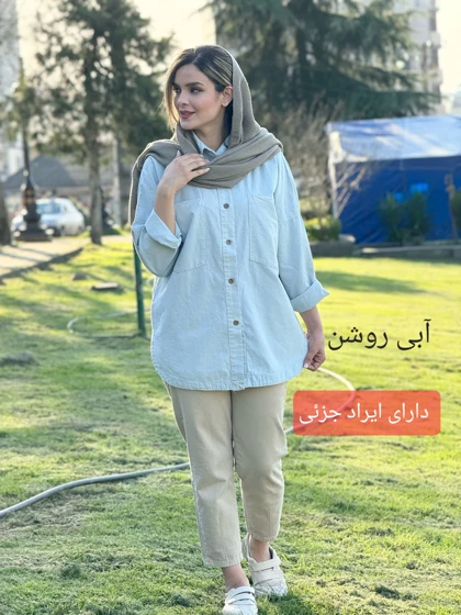 مانتو لینن زارا ( دارای ایراد جزئی )