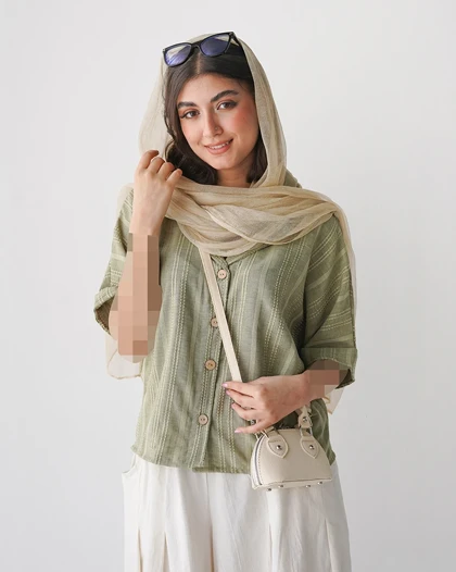 شومیز کوک دوزی فرنگیس