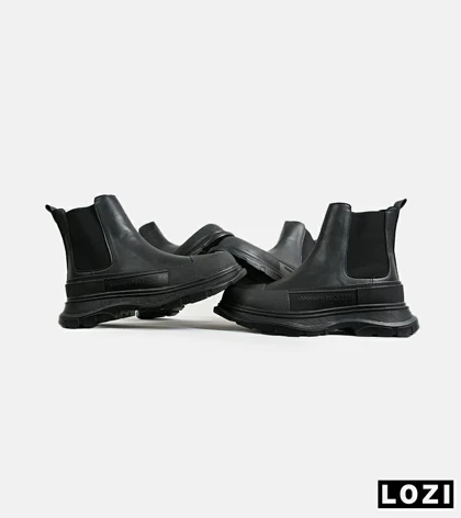 بوت مردانه مشکی Alexander McQueen