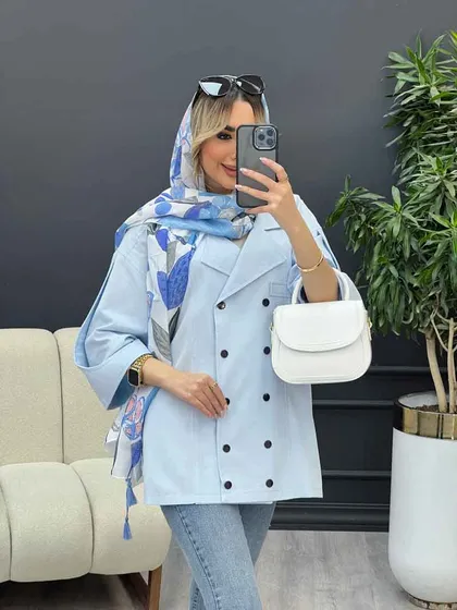 مانتو لینن ده دکمه