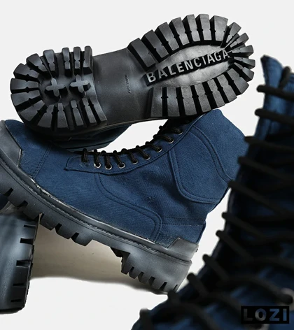 بوت مردانه سرمه ای BALENCIAGA مدل 5994