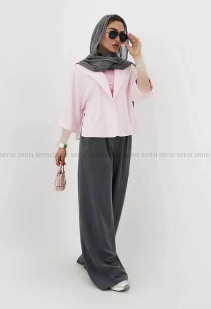 کت ژاکلین آستین کوتاه کد1005970