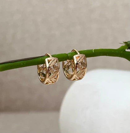 گوشواره حلقه‌ای کوچک