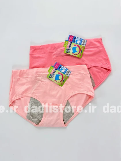 شورتکس قاعدگی نخ پنبه جیب‌دار