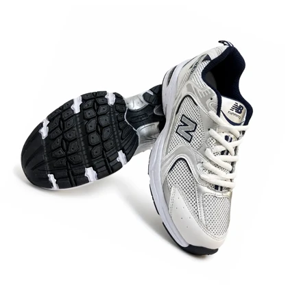 کتانی مدل new balance 530-سفید سرمه ای کد 1504