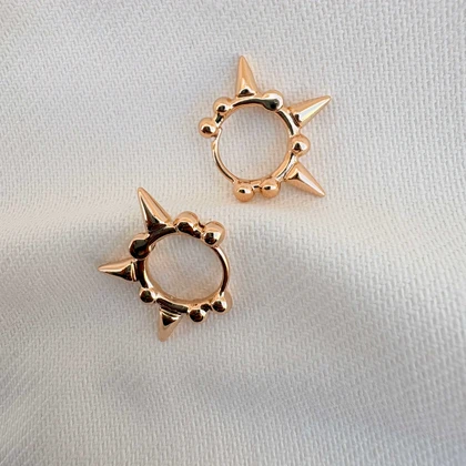 گوشواره میخی طرحدار ژوپینگ