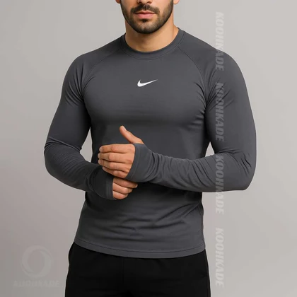 تیشرت آستین بلند فینگردار NIKE