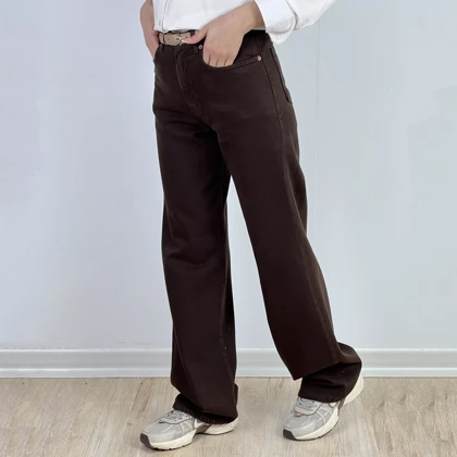 شلوار جین نیم بگ 1007783