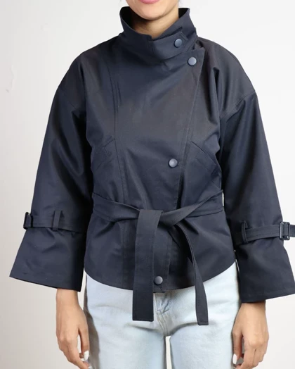 بارانی یقه دکمه   کد 600035