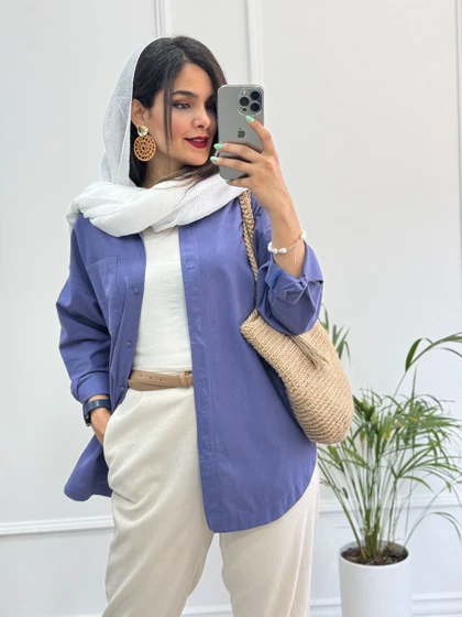مانتو لینن وارداتی شاپرک