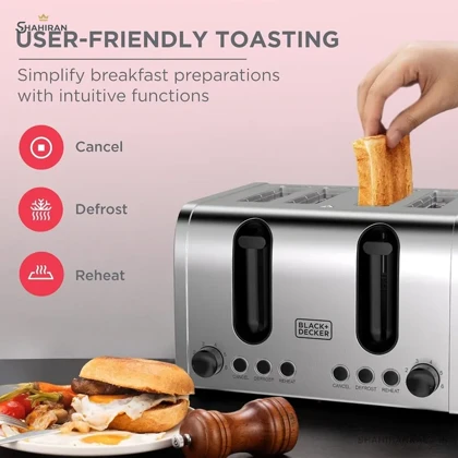 توستر بلک اند دکر مدل BLACK AND DECKER ET444