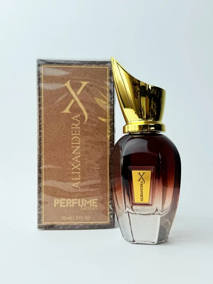 ادکلن مینی الکساندریا Alexandria پرفیوم فکتوری Perfume Factory حجم 30 میلی‌لیتر